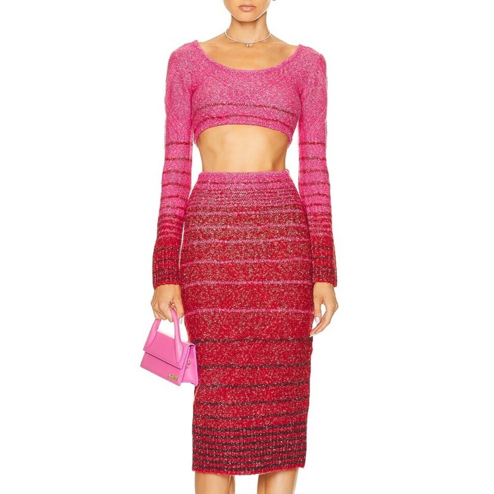 STAUD Eleanor Sweater Knit Dress